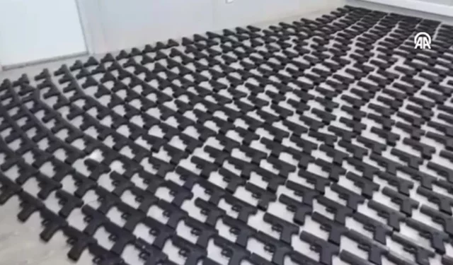 1107 ruhsatsız tabanca ele geçirildi