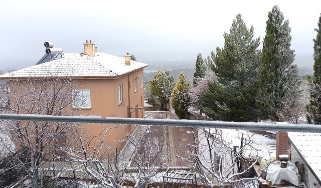 Bu köyler beyaz büründü