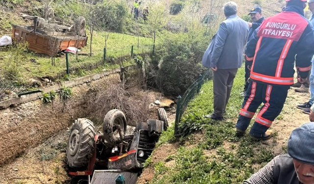 13 yaşındaki çocuk traktör kazasında hayatını kaybetti