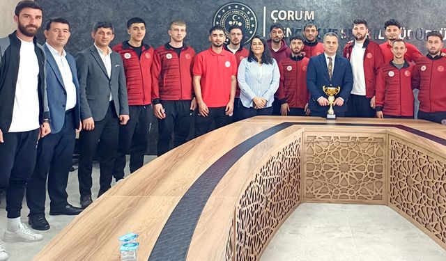 Yurt futbol takımından Delmirkıran’a ziyaret