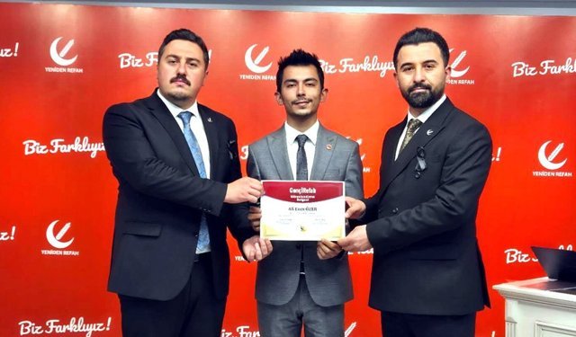 Yeniden Refah Partisi İl Gençlik  Kolları Başkanı değişti