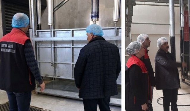 Kesimhanelerde denetimler sürdürülüyor
