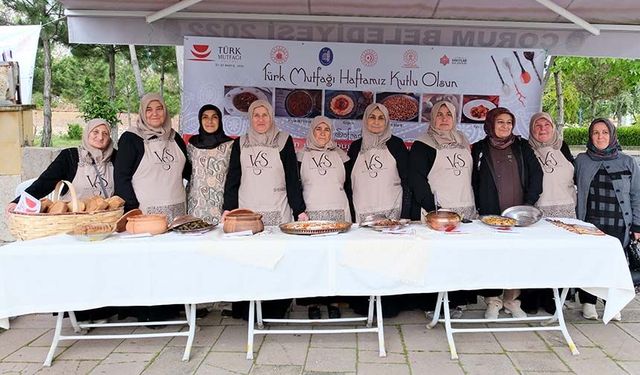 Yöresel yemekler tanıtıldı