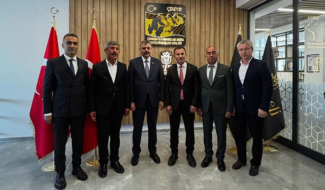 Bakan Çiftçi’den Yılmaz Kaya'ya ziyaret