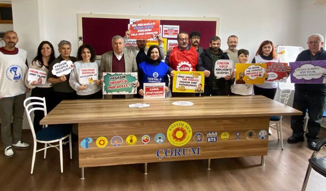 Eğitim Sen çalışanlarının  toplu iş sözleşmesi sevinci