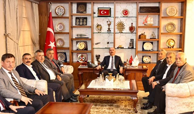 Vali Çalgan’dan Recep Gür’e tebrik