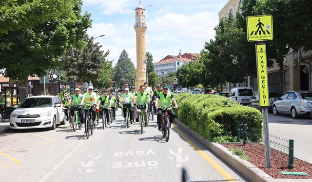 "Yeşilay Bisiklet Turu" düzenlendi