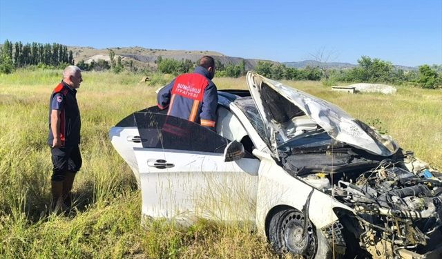 Çorum’da kaza: 1 ölü