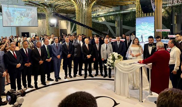 Çetin Başaranhıncal oğlunu evlendirdi