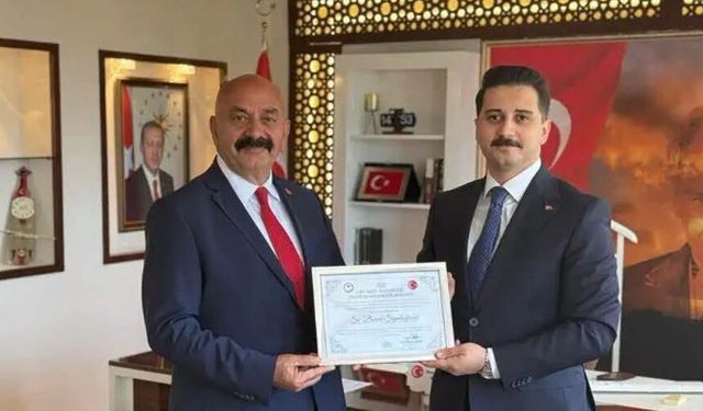 Kaymakam fahri hemşehrimiz oldu
