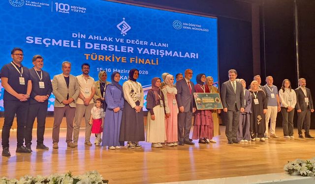 Çorumlu lise öğrencisi mansiyon ödülü kazandı