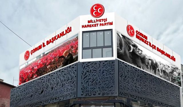 Çorum MHP'de kongre takvimi belli oldu