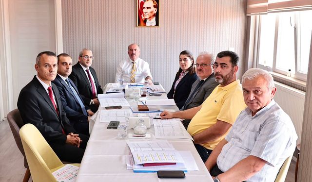 Eğitim yatırımlarının son durumu değerlendirildi
