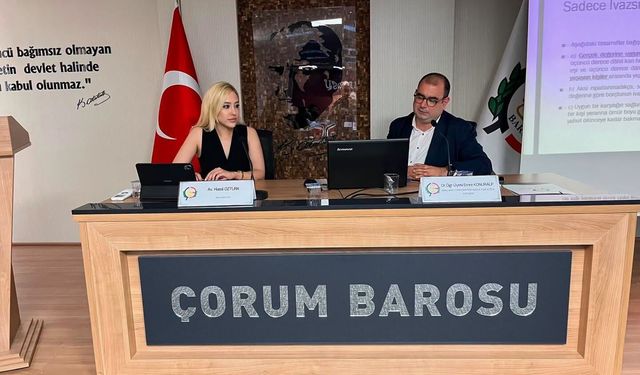 Avukatlara yönelik eğitim semineri