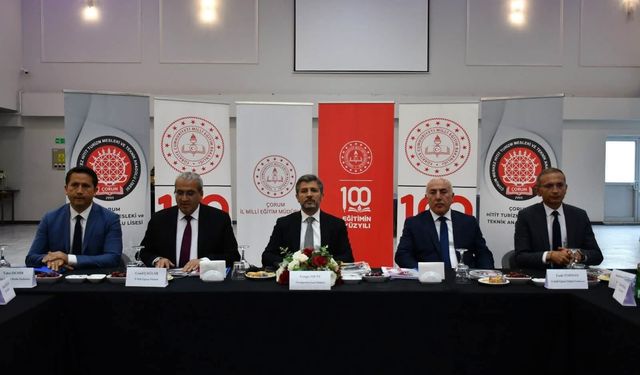 Ortaöğretim İl Değerlendirme Toplantısı yapıldı