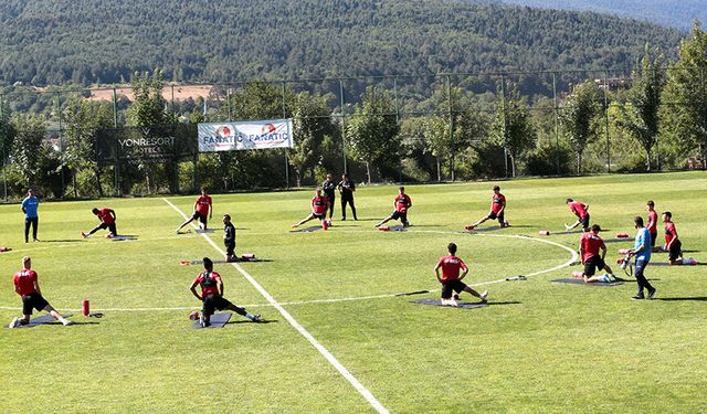 Çorum FK'nın Bolu kampı sona erdi