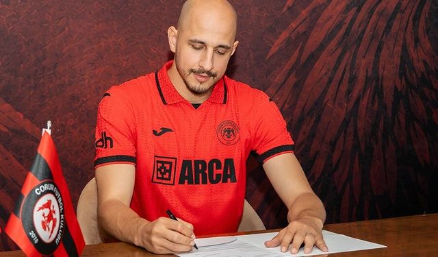 Çorum FK'nın yeni kalecisi Erhan Erentürk