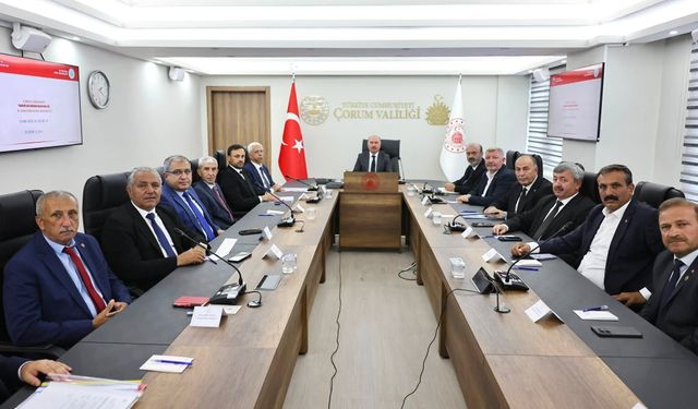 İl Su Kurulu toplandı