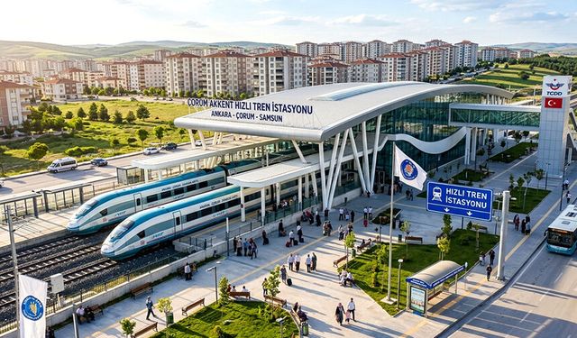 'Çorum 2028'de hızlı trenle tanışacak'