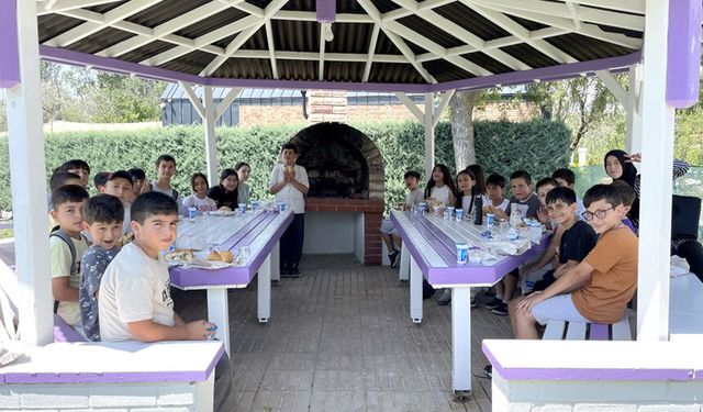 Çocukların isteğini yerine getirdi