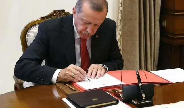Erdoğan'dan çok sayıda atama ve görevden alma kararı
