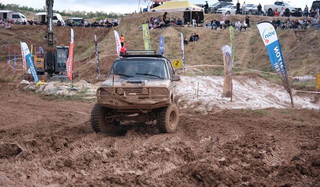 Çorum'da Off-Road yarışları nefes kesti