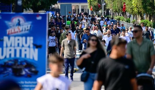 TEKNOFEST Mavi Vatan'ı 343 bin kişi ziyaret etti