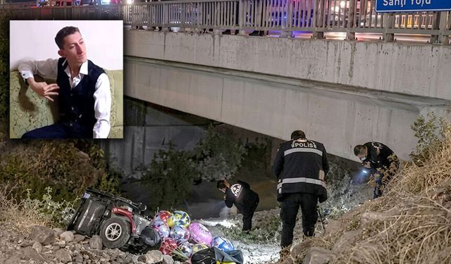 Balon satarak geçimini sağlıyordu, köprüden düşerek hayatını kaybetti