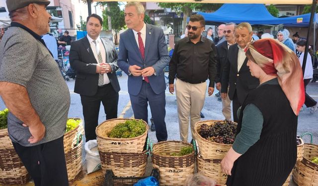 İyi Partililerden pazar çıkarması