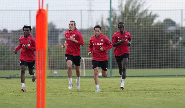 Çorum FK Gaziantep'e hazırlanıyor