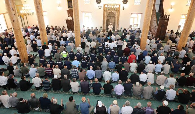 Ulu Cami'de gaziler için mevlid