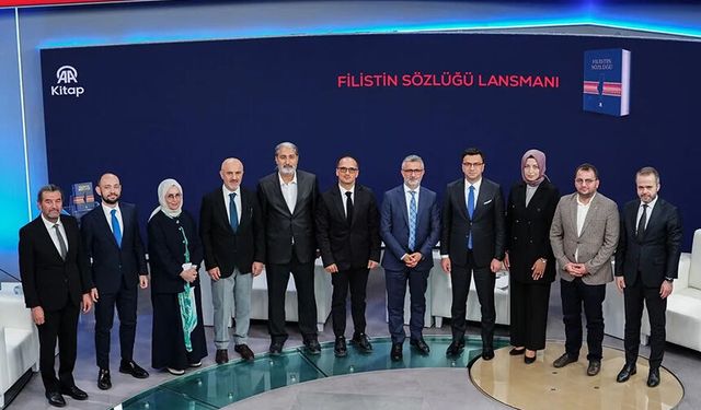 ‘Filistin Sözlüğü’nün tanıtımı  Anadolu Ajansı’nda yapıldı