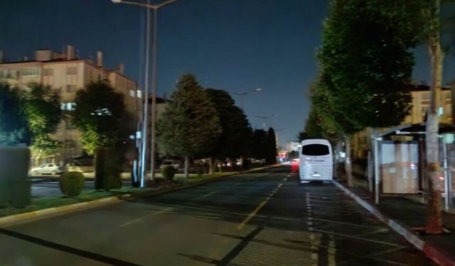 İlhan Gürel Caddesi karanlığa gömüldü