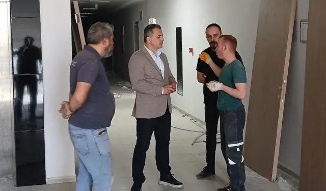 Hayrettin Karaman Yurdu’nda tadilat çalışması