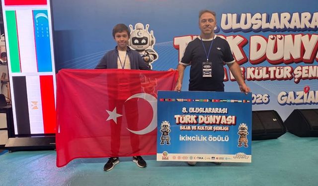 Çorumlu öğrenciden uluslararası başarı