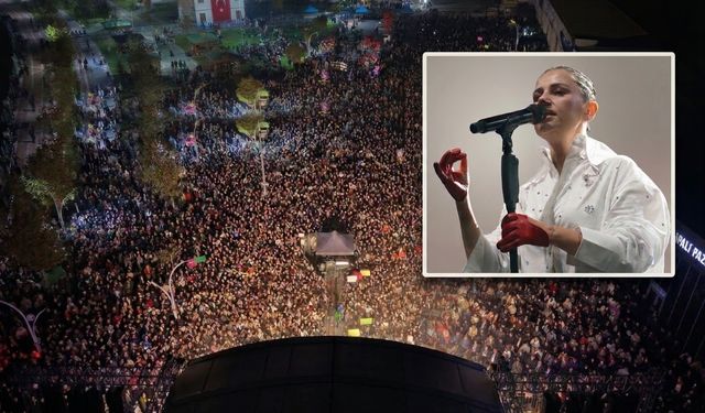 Osmancık'ta Merve Özbey coşkusu