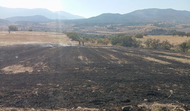 İki ayrı noktada çıkan yangın söndürüldü