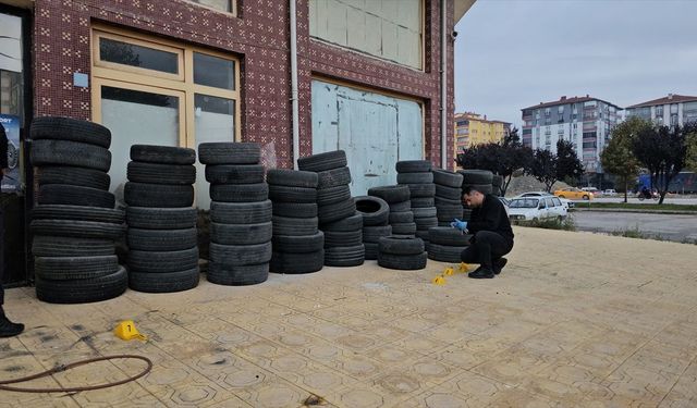 Çorum'da oto lastik tamirhanesine silahlı saldırı