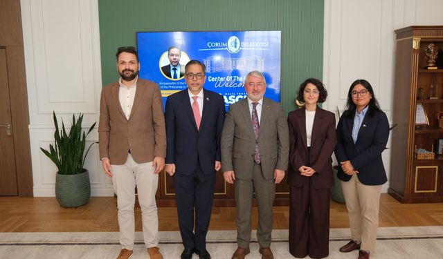 Filipinler Büyükelçisi'nden Aşgın'a ziyaret