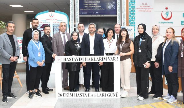 Hastalara hakları hatırlatıldı