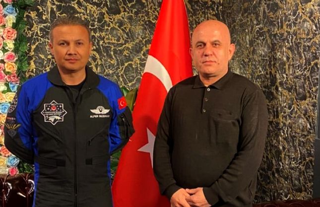 Uzaya çıkan ilk Türk Çorum'da