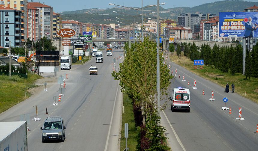 Çorum'dan bayram için yola çıkacaklar dikkat!