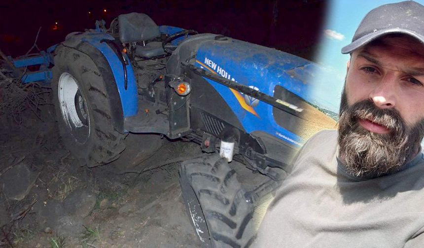 Traktörün altında kalan çiftçi vefat etti