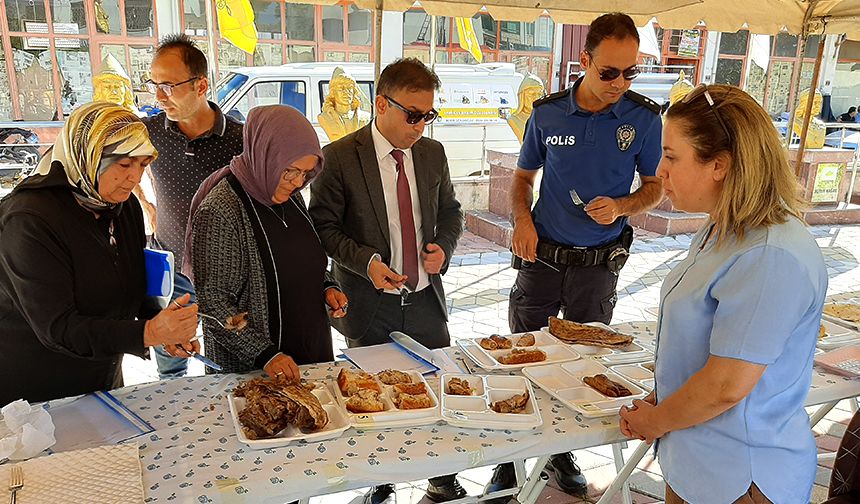 Çorum'un bu ilçesinde yöresel lezzetler yarıştı