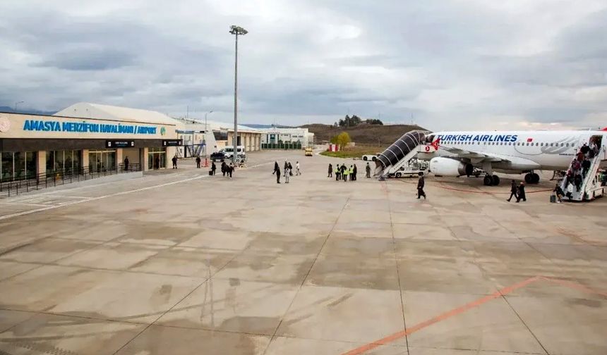 Yüzde 80'nini Çorumlular kullanıyor! Merzifon Havalimanı genişleyecek