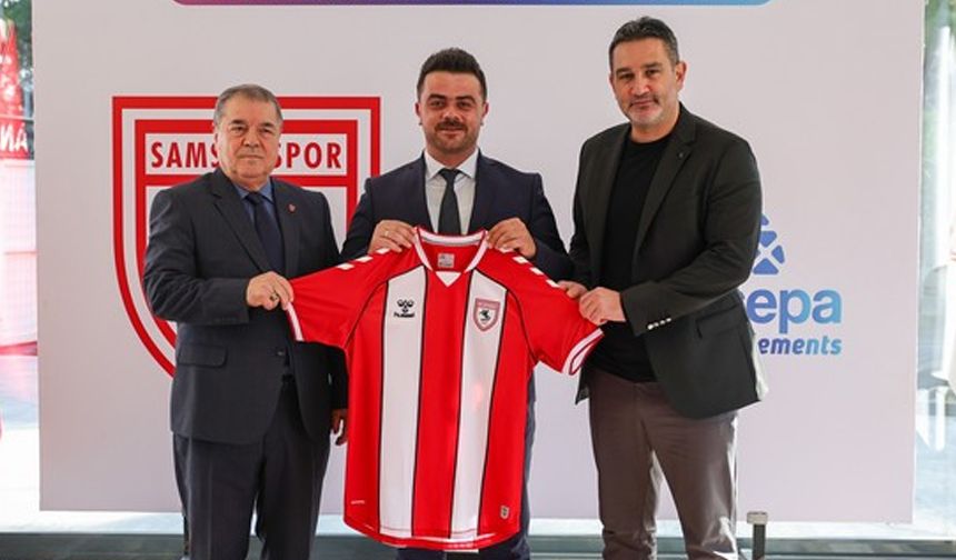 Çorumlu firma Samsunspor'a sponsor oldu