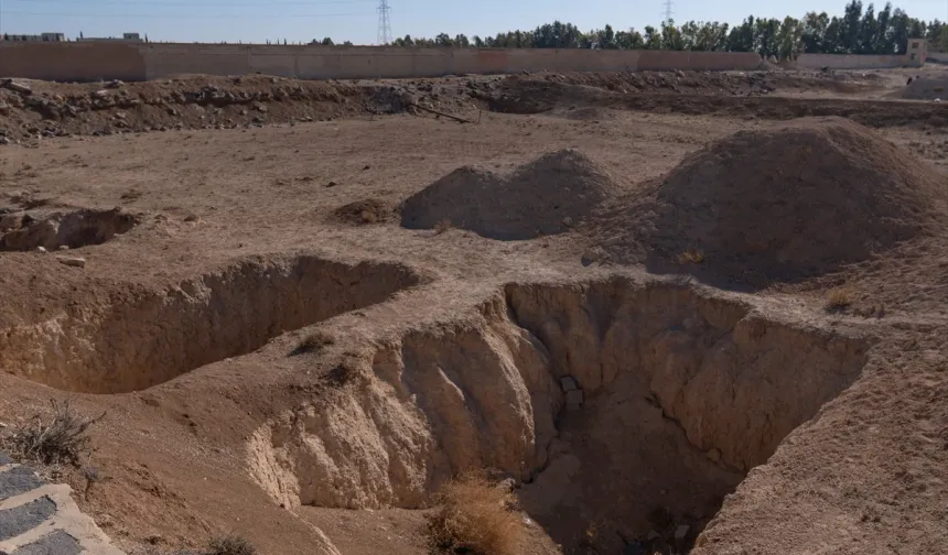 Şam yakınlarında 75 bin kişilik toplu mezar bulundu