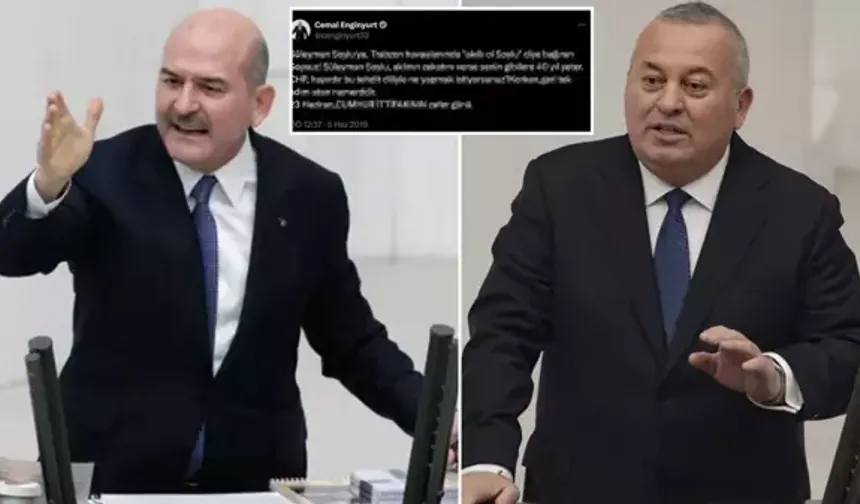 Soylu'dan Enginyurt'a: Lafa bakarız laf mı diye, söyleyene bakarız adam mı diye