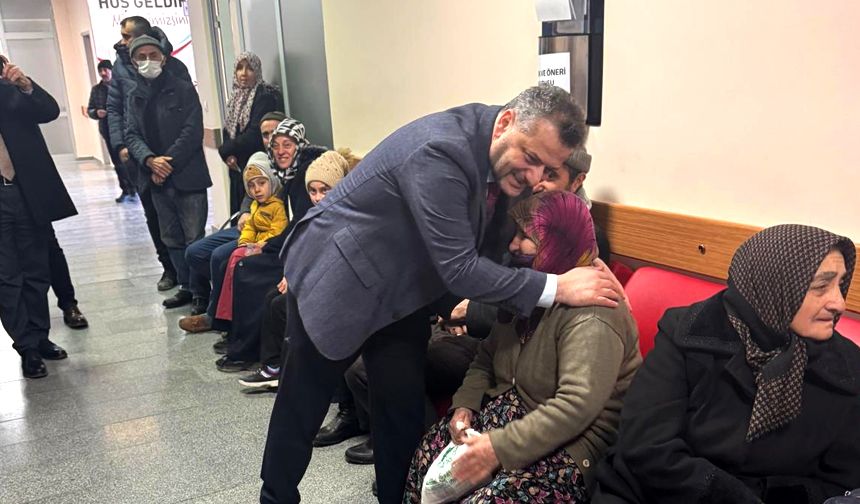 Göreve geldiği günden bu yana hastane hastane geziyor!