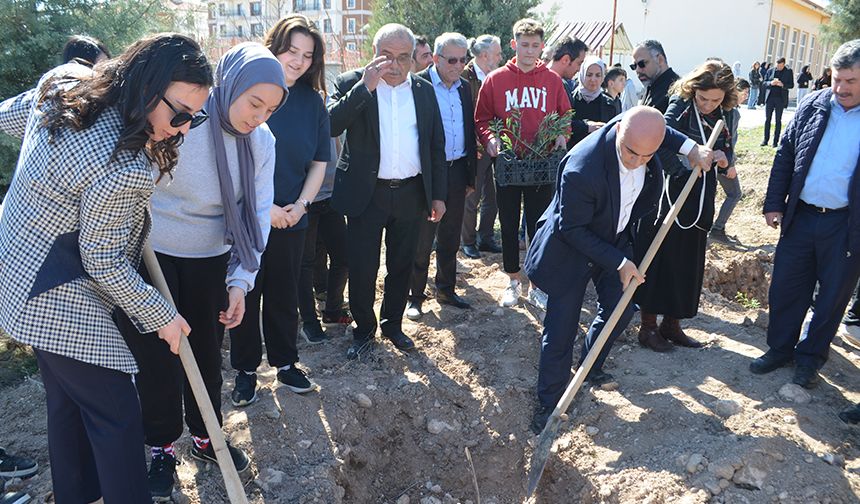 Atıl okul bahçeleri meyve bahçesine dönüşüyor